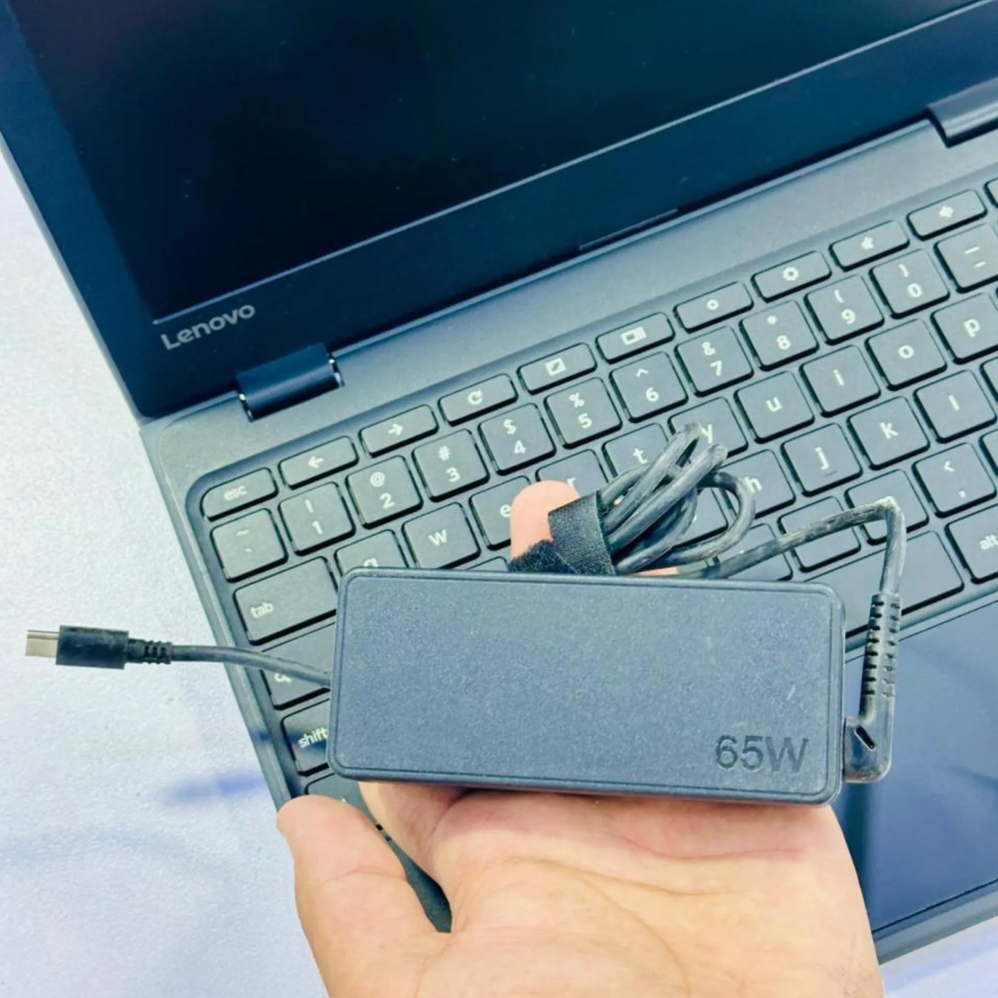 Chromebook E100 – Fast, Lightweight & Reliable | Includes Original 65W USB-C Charger